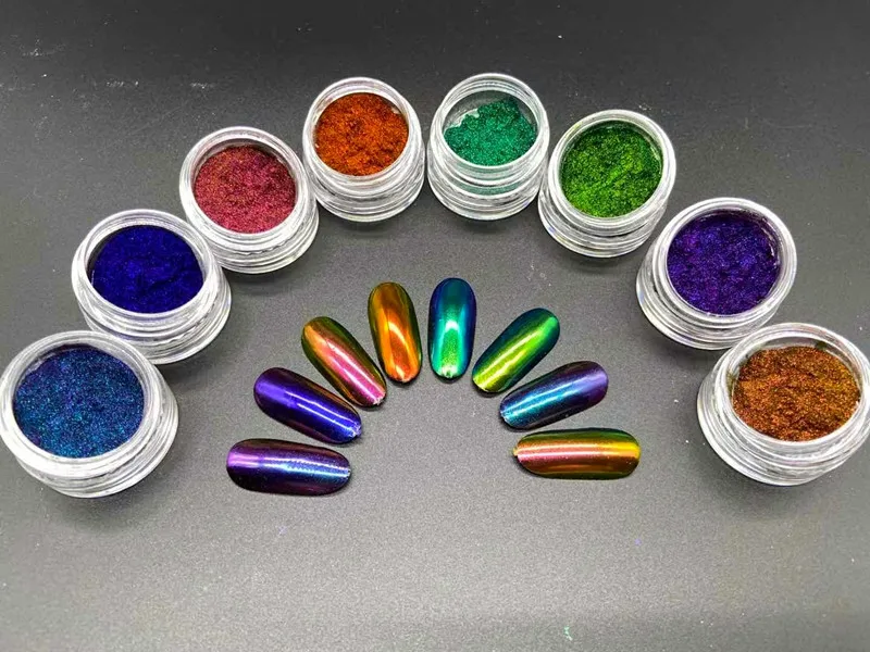 12 видов цветов multichrome duochrome тени для