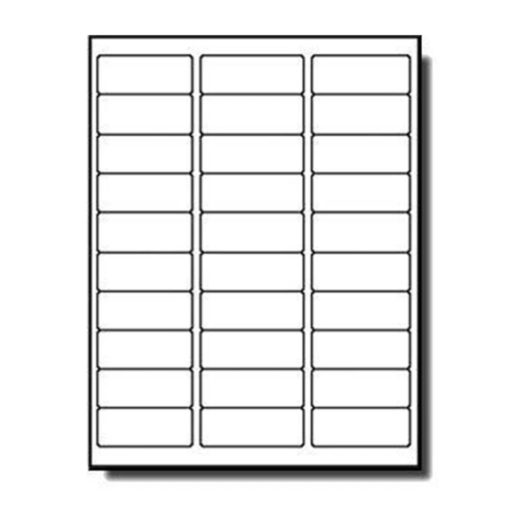 Strong Self Adhesive Address Shipping Barcode A4 Sheet Labels For for Inkjet Printers