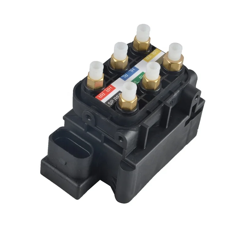 High Quality Air Suspension Solenoid Valve Unit OEM 2123200358 Valve Block For W221 W164 W166