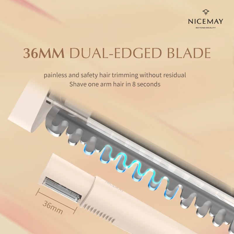 Electric Eyebrow Trimmer Makeup Painless Eye Brow Epilator Mini Shaver Razors Portable Facial Hair Remover Women Depilator