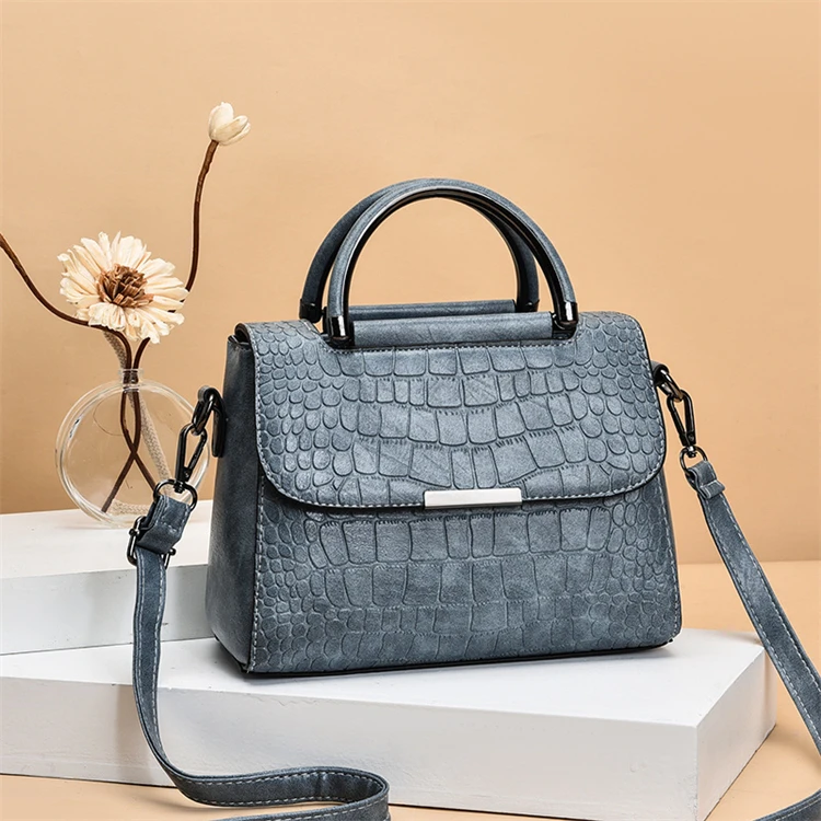 Custom Latest Cheap High Quality Pu Leather Guangzhou Tote Handbag for Women