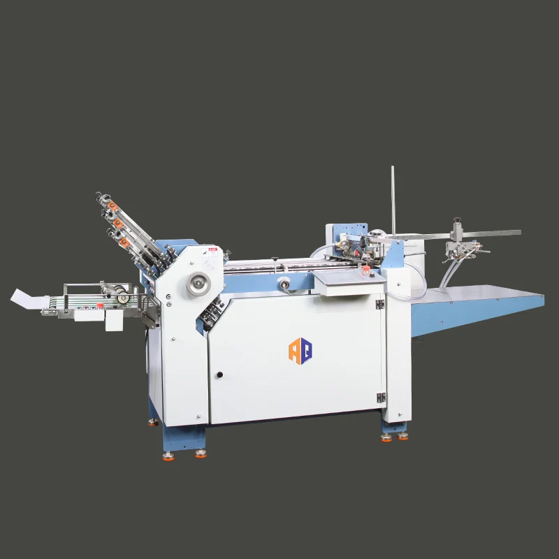 Easy to Operate 180m/min Double Sheet Detection Automatic Leaflet Paper Folding Machines