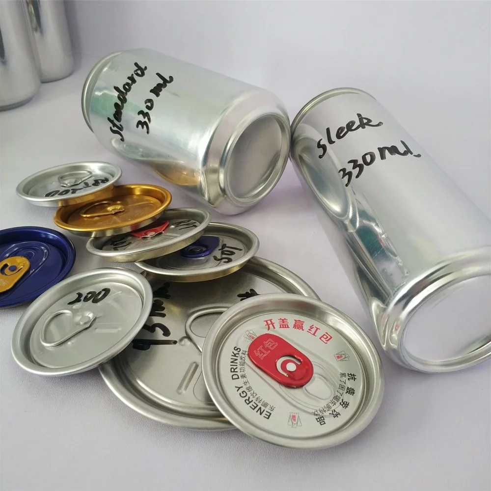 Beer beverage coffee drink Aluminum foil pop Can Lids Soda Can Cover Loe Sot Ends CDL ISE 202# easy open can end lid