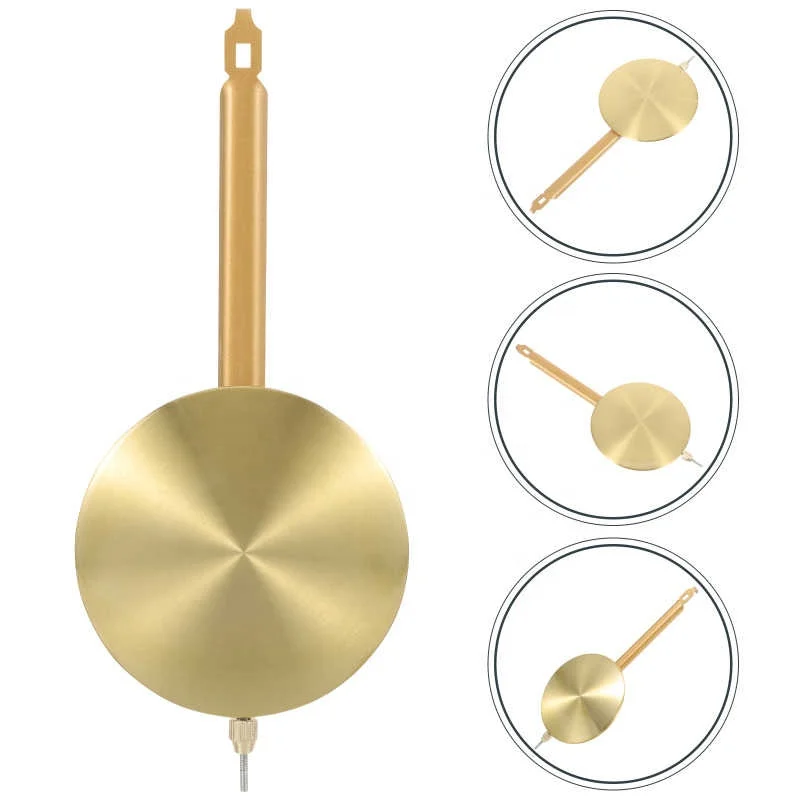 Mechanical clock accessories old-fashioned clockwork metal pendulum vertical clock table clock