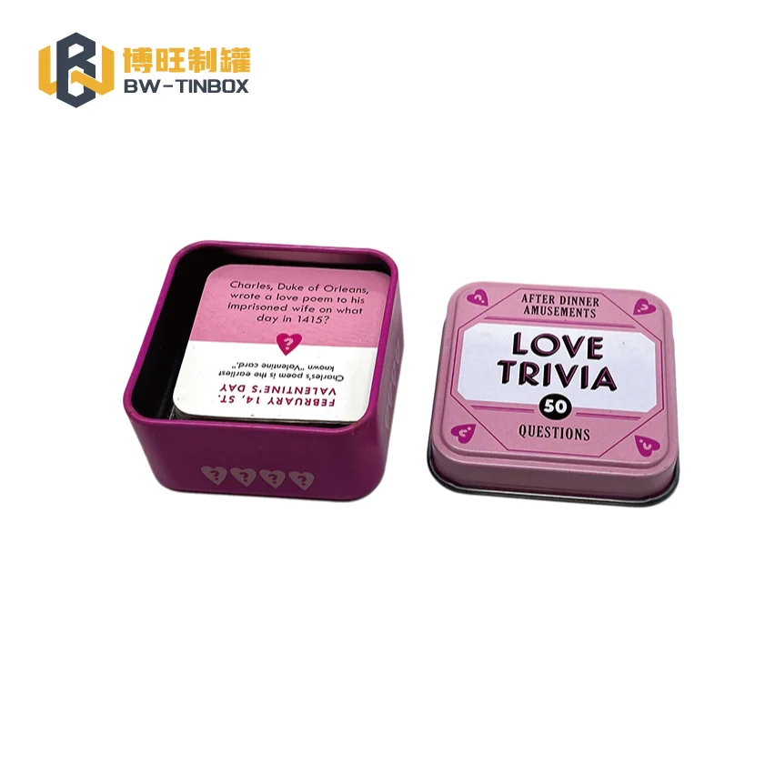 Custom cookie tin can caned food tin packaging metal boxes embossed cookie tin jars