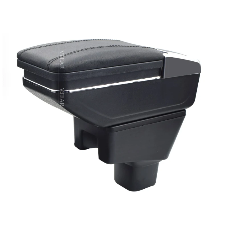 Vtear Armrest Interior Center Console Storage Box ABS 2006-2016 for SUZUKI SX4 Arm Rest Car-styling Decoration Accessories Parts