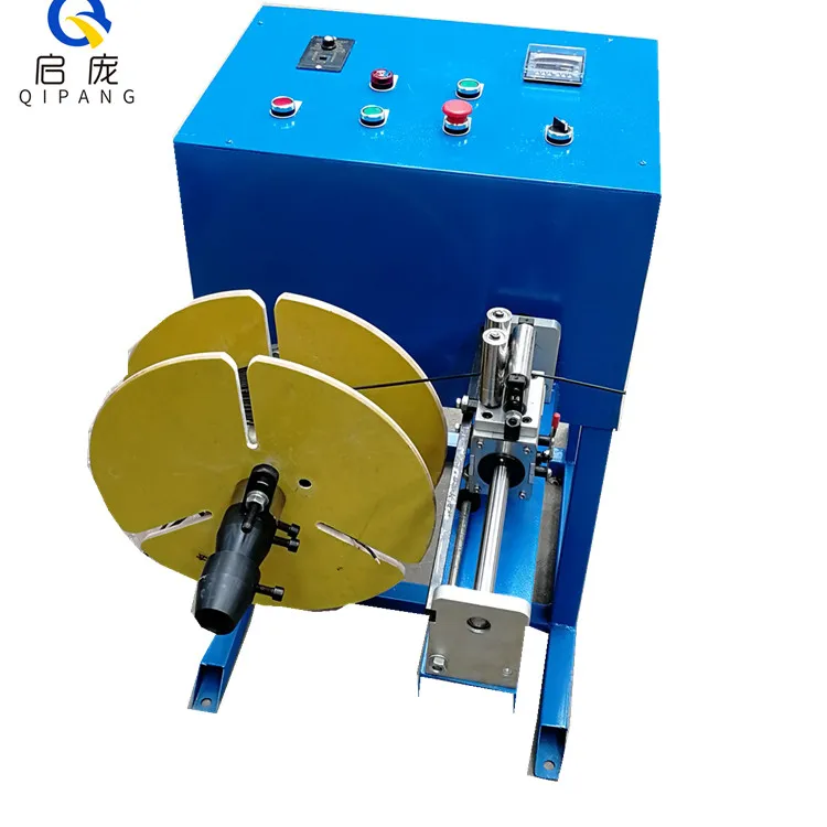 QiPang TC series 300/400/500 Wire and cable  rewinding machine coiling equipment wire spooling winding equipment coiling