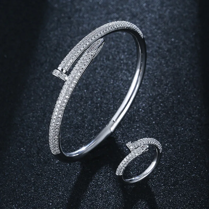 
Factory Women Luxury Jewelry Classic Design Cubic Zircon Diamond Tennis Bracelet 