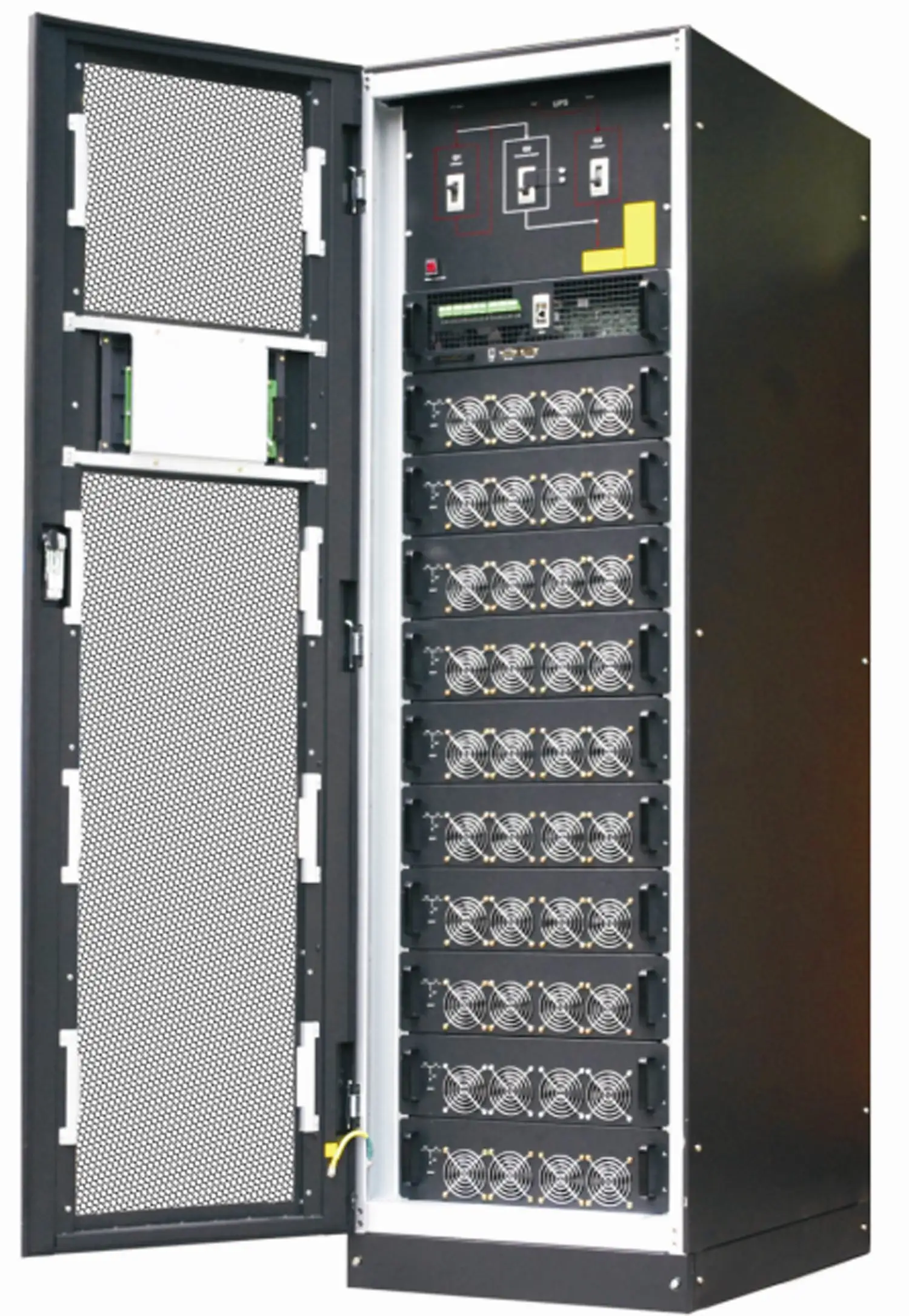 ModularOnline ups high frequency power supplies 50-300KVA 380/400/415VAC for medical elevator escape system