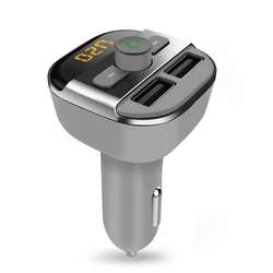 Dropshipping  BT20 Dual USB Car Charger BT FM Transmitter