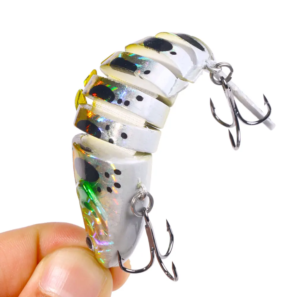 10cm-15.6g Hard Lures Best Swimbait Multi Jointed Artificial Fishing Lure