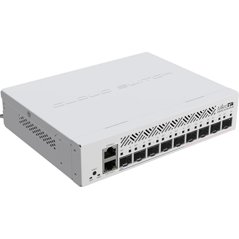Spot MikroTik CRS310-1G-5S-4S+IN ten trillion Layer 3 NMS 10-port cloud routing switch
