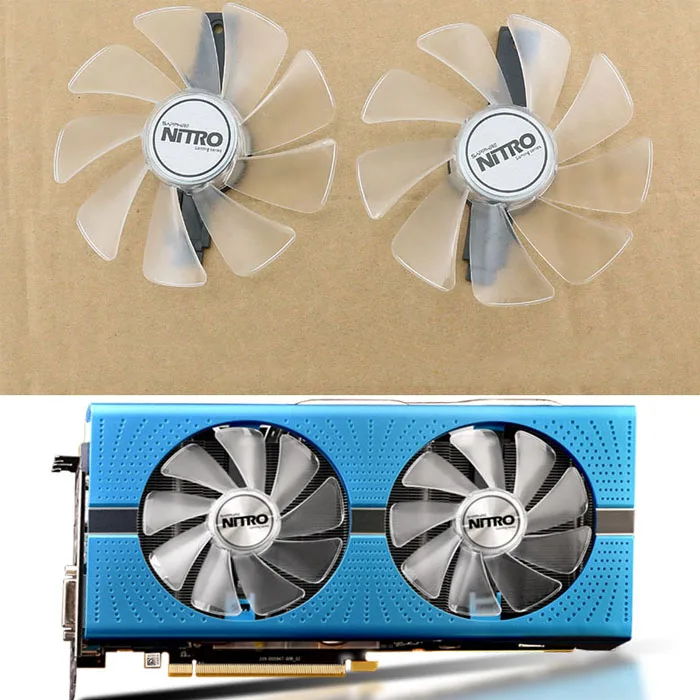Sapphire RX470 570 480 580 590 graphics card fan for GPU CF1015H12D