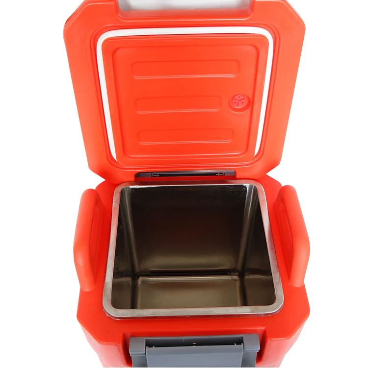 SCC 45L square heat insulation barrel with stainless steel inner