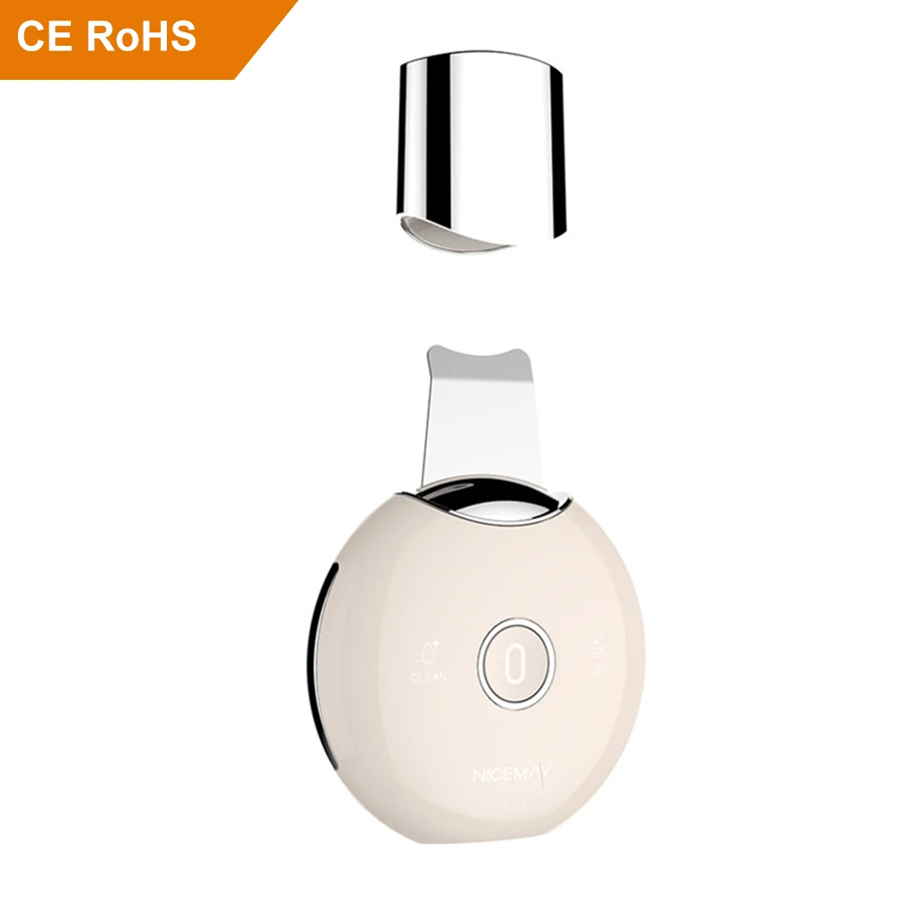 Depurador De Piel Multifunctional Ems Mini Usb Facial Dead Skin Scrubber Peeling Electric Portable Ultrasonic Skin Scrubber