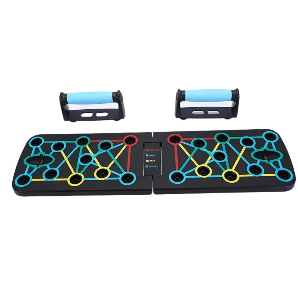 YETFUL 11PCS Multi functional Fitness New Type  Apparatus Abdominal Muscle  Chest Muscle Folding Training Board