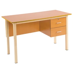 China Manufacturer wood study desk Desk With Drawer Simple Style Executive Office Table