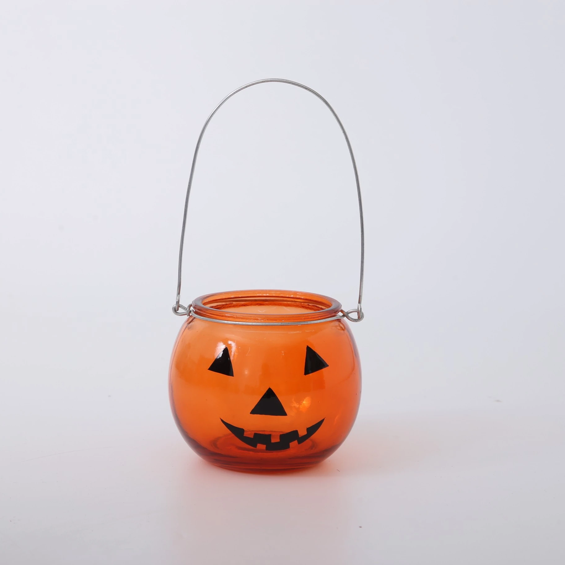Halloween outdoor decoration haunted house props pumpkin hardware mason jar