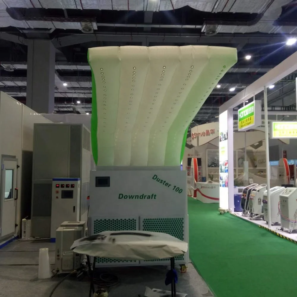 Hot Sale Mobile Prep Station Duster Downdraft Spray Booth