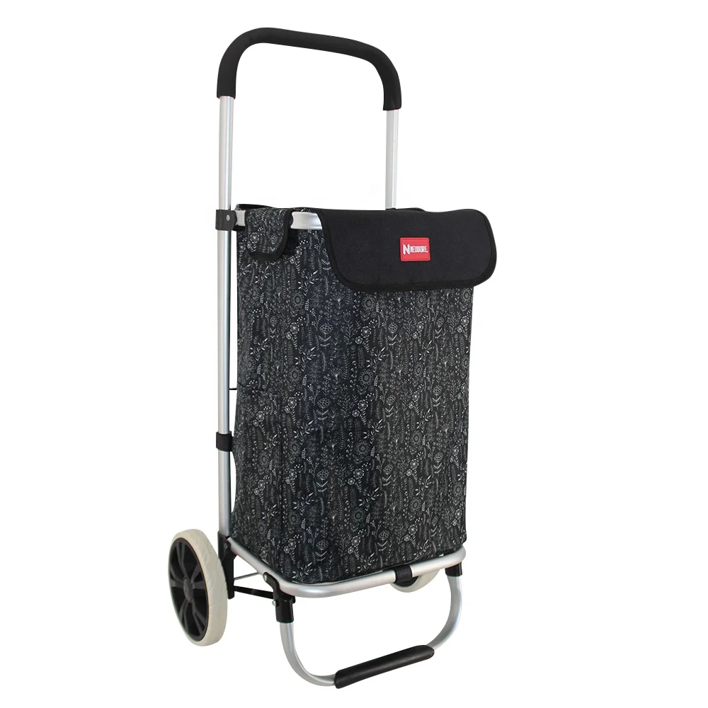 Newest foldable shopping trolleys carts with bag