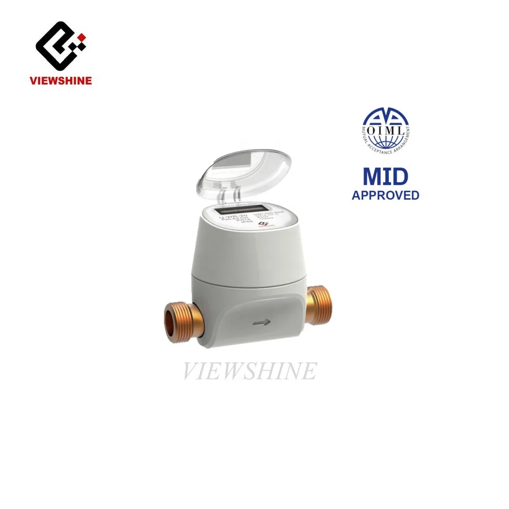 
DN15 Prepaid Residential Ultrasonic Smart Water Meter 