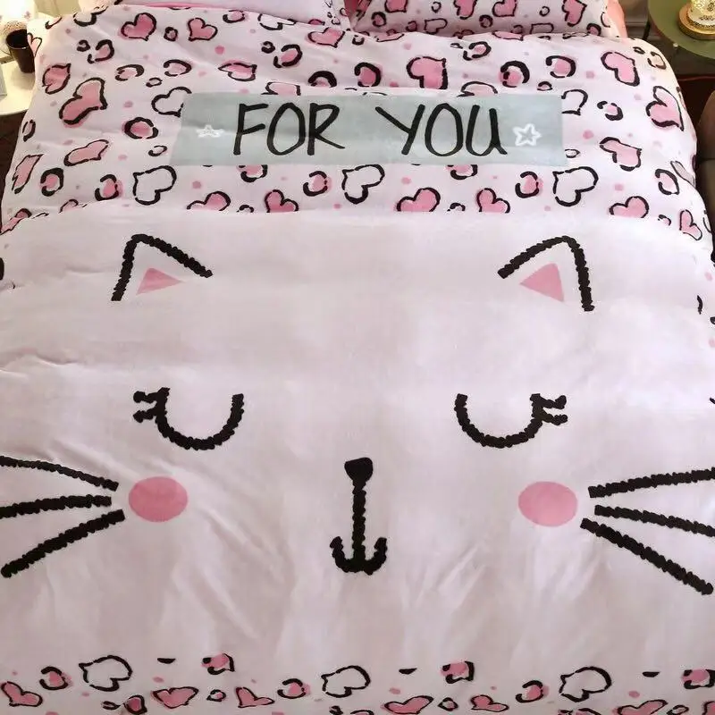 Long terry Coral fleece Linen sets for Queen or King size