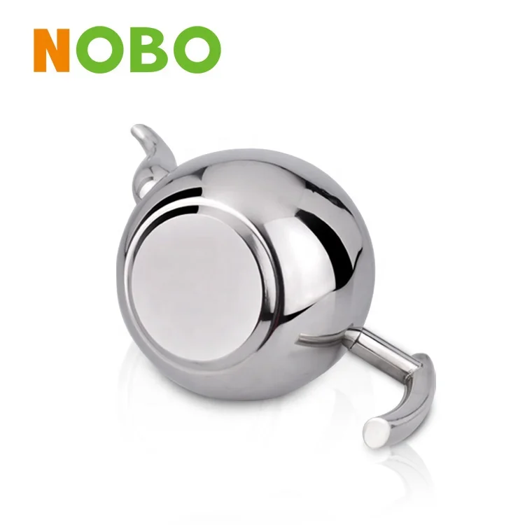 New kitchenware kettle double walled coffee drip tea pots stainless steel teapot with filter