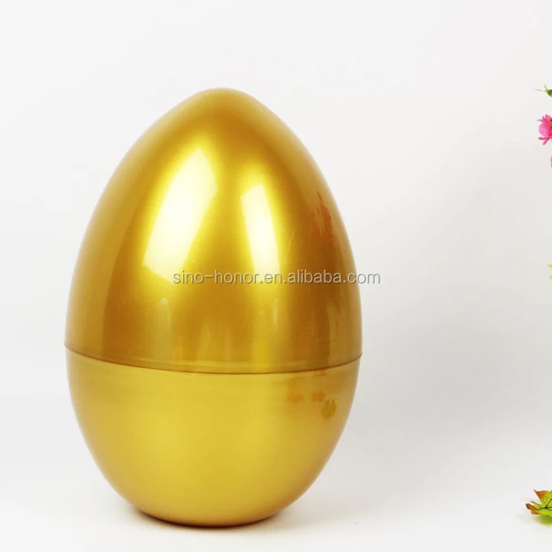 Plastic big egg Plastic Easter egg various colors and styles