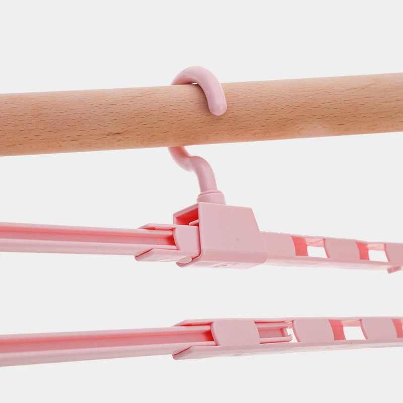 Multifunctional telescopic Hanger Home Clothes Towel Hangers For Coat and Pants Coat Clothes Hanger