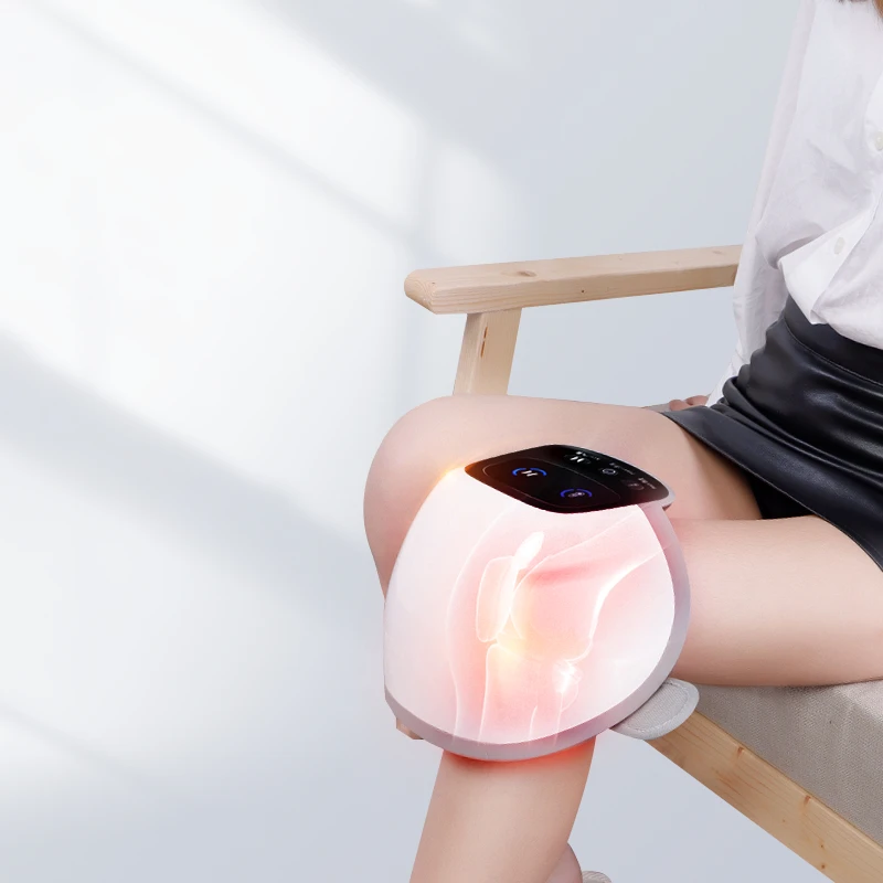 Knee brace Electric Knee Care Laser Massager Knee Belt Massage Chair Care Therapy CE Infrared Machine heating massager