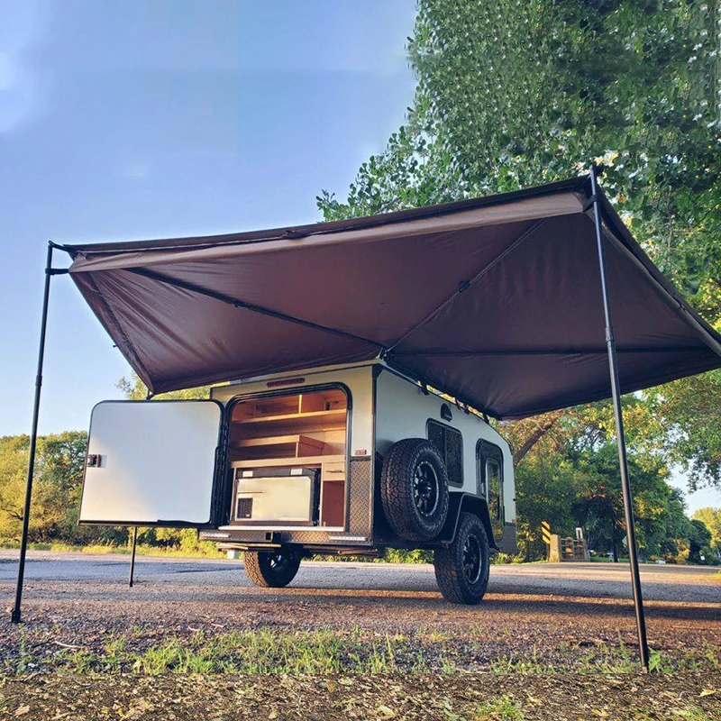 Australian Standards Lightweight camping camper trailer motorhome caravan with Shower Room kitchen electric power generation