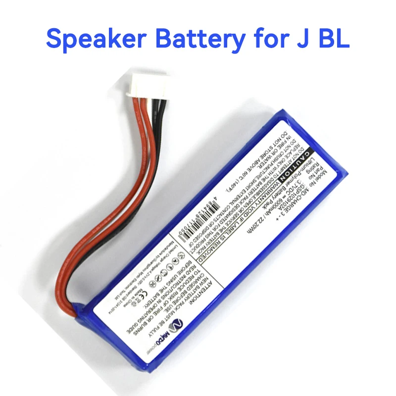 WH Audio Speaker Battery for j bl CHARGE 3 2016 Original Speaker Battery for J BL Speaker Battery Replacement for CHARGE 3 2016