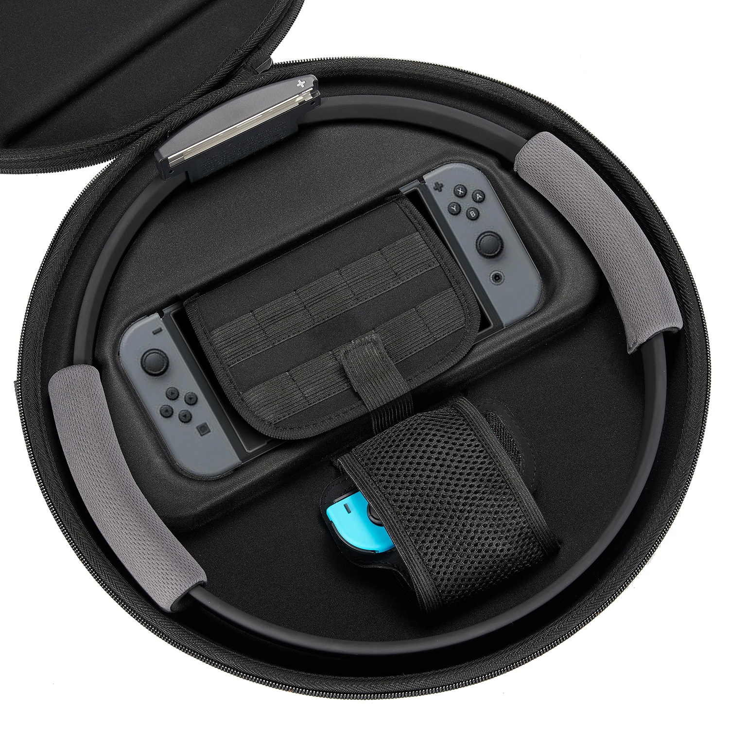  Портативный жесткий чехол из ЭВА с ремешком для Nintendo Switch Ring Fit Adventure