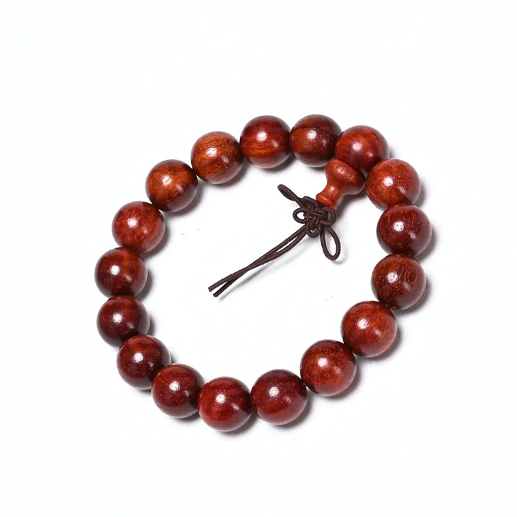 Cheap Natural Sandalwood Mens Wooden Bead Bracelet