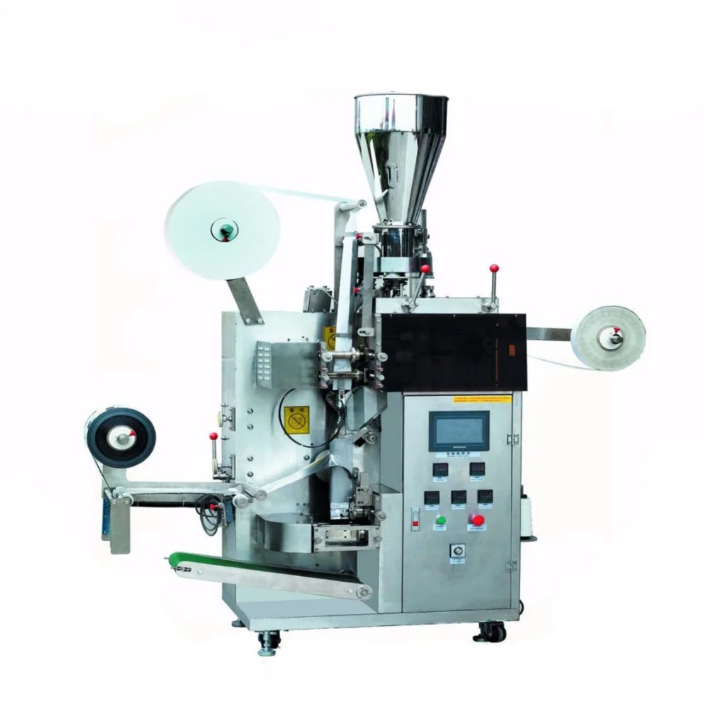 Чай в пакетиках форма прямоугольная с конвертом листья чая упаковочная машина