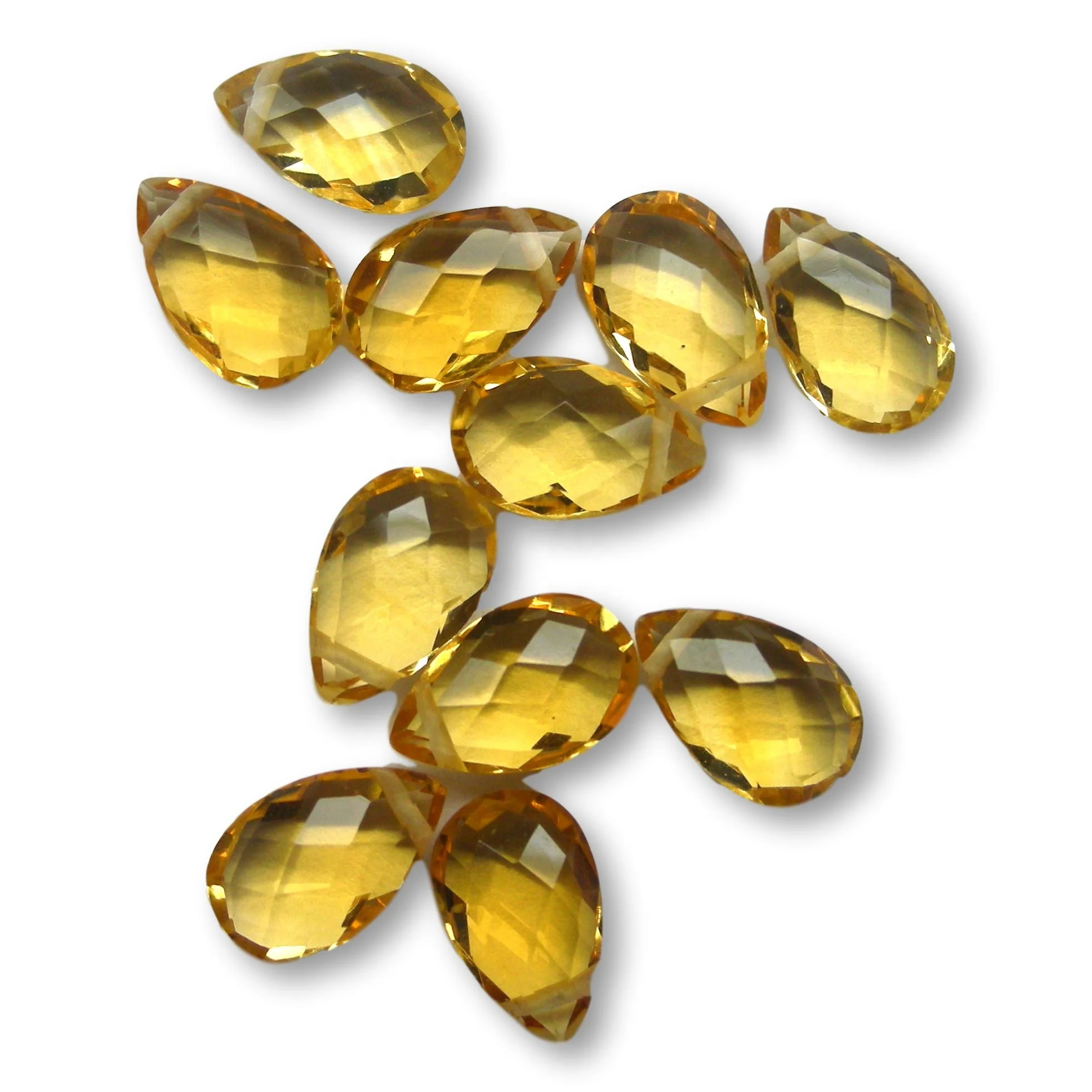 Natural Citrine Gemstone Faceted Ball Shaped Beads Medium Color All Shapes And Sizes Cut On Custom Orders In Wholesale Prices In