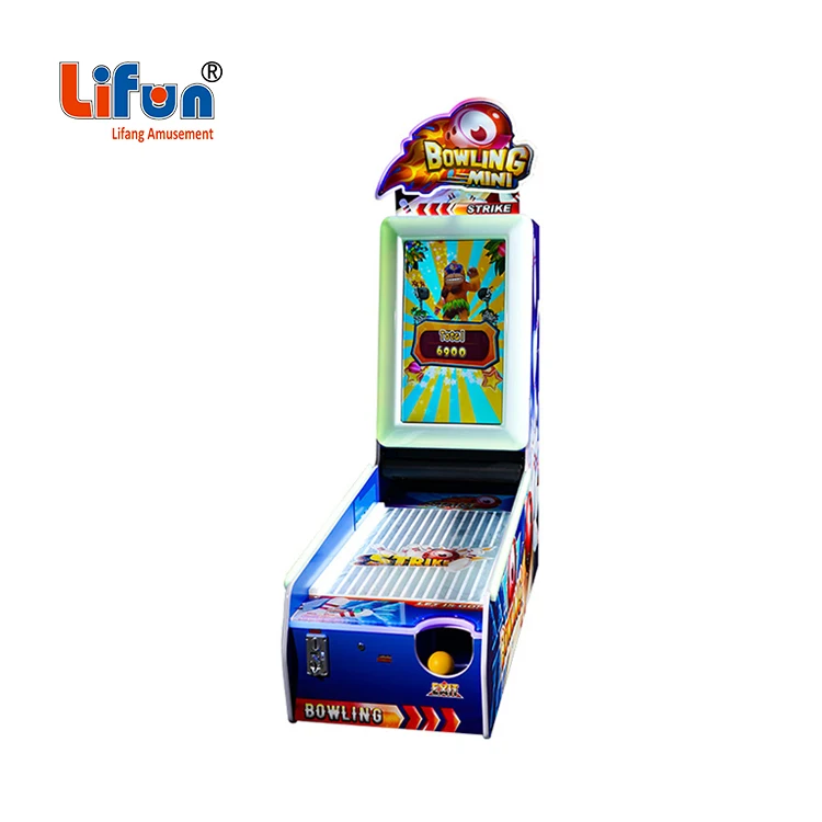 Kids Mini Bowling game machine  indoor amusement Arcade Center game Machines Bowling Alley Machine for sales