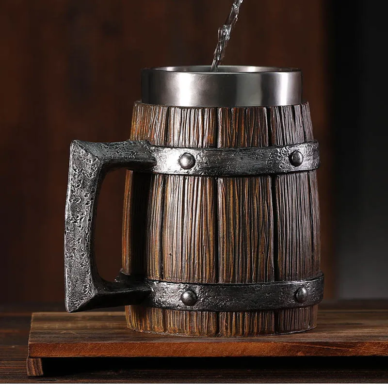 Tasse à café en résine à la main