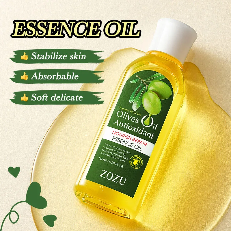 Multi-used Skin Care Natural Moisturizing Olive Body Oil Massage Essential Oil