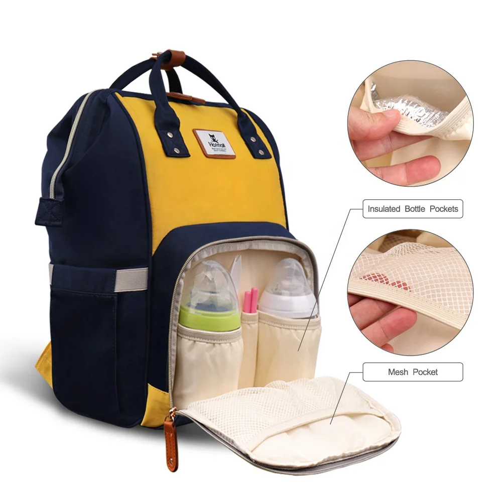 Wholesale Portable Waterproof Factory Directory Cheap Outdoor Mummy Baby Diaper Bag Backpack for Travel