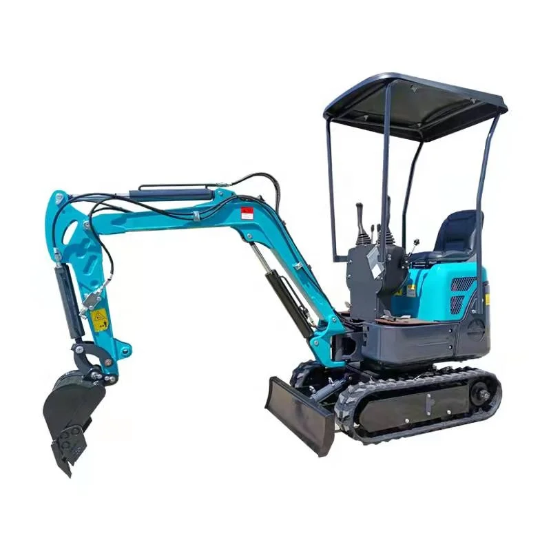 1 Ton 1T 1Ton Mini Crawler Excavator Digger Machine Mini Bagger Cheap Price Mini Excavator With Bucket