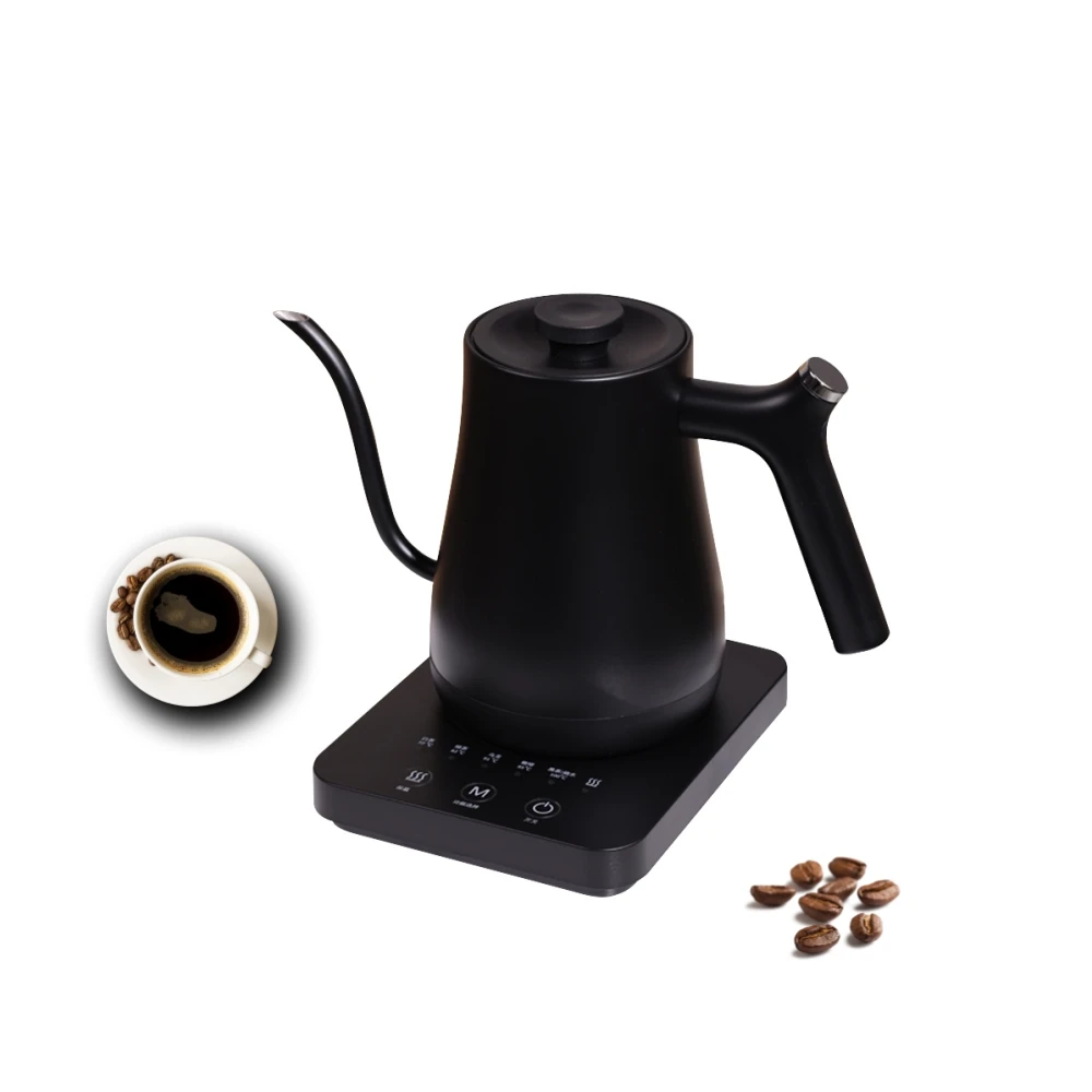 Quality Guaranteed Customized Electric Goose Neck Stainless Steel Kettle Temperature Control