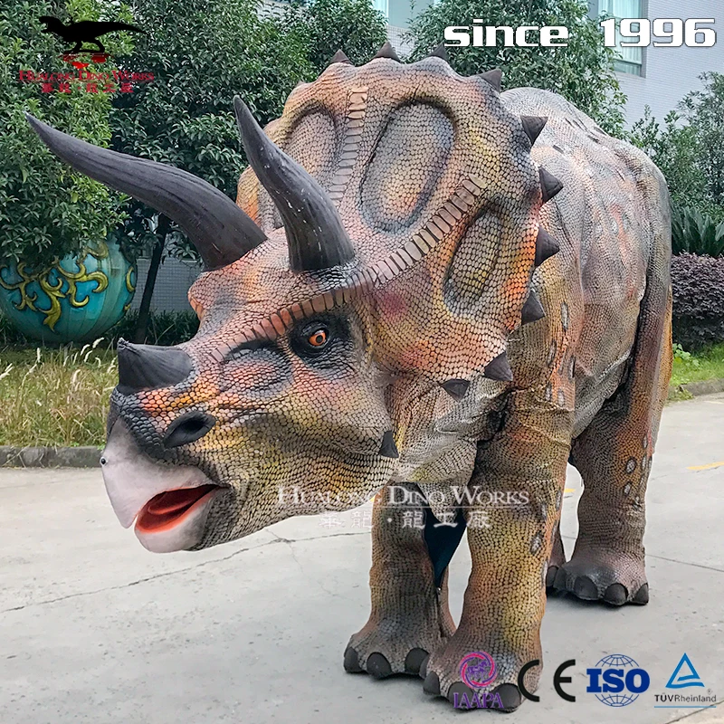 Animatronic dinosaur costume triceratops dinosaur costume for adult