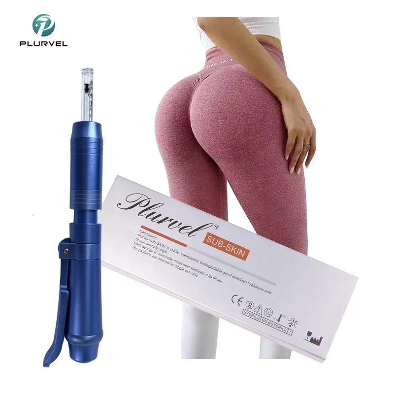 Top Selling Plurvel 20ml Breast Dermal Filler Enlargement Ha Acido Hyaluronico Buttock