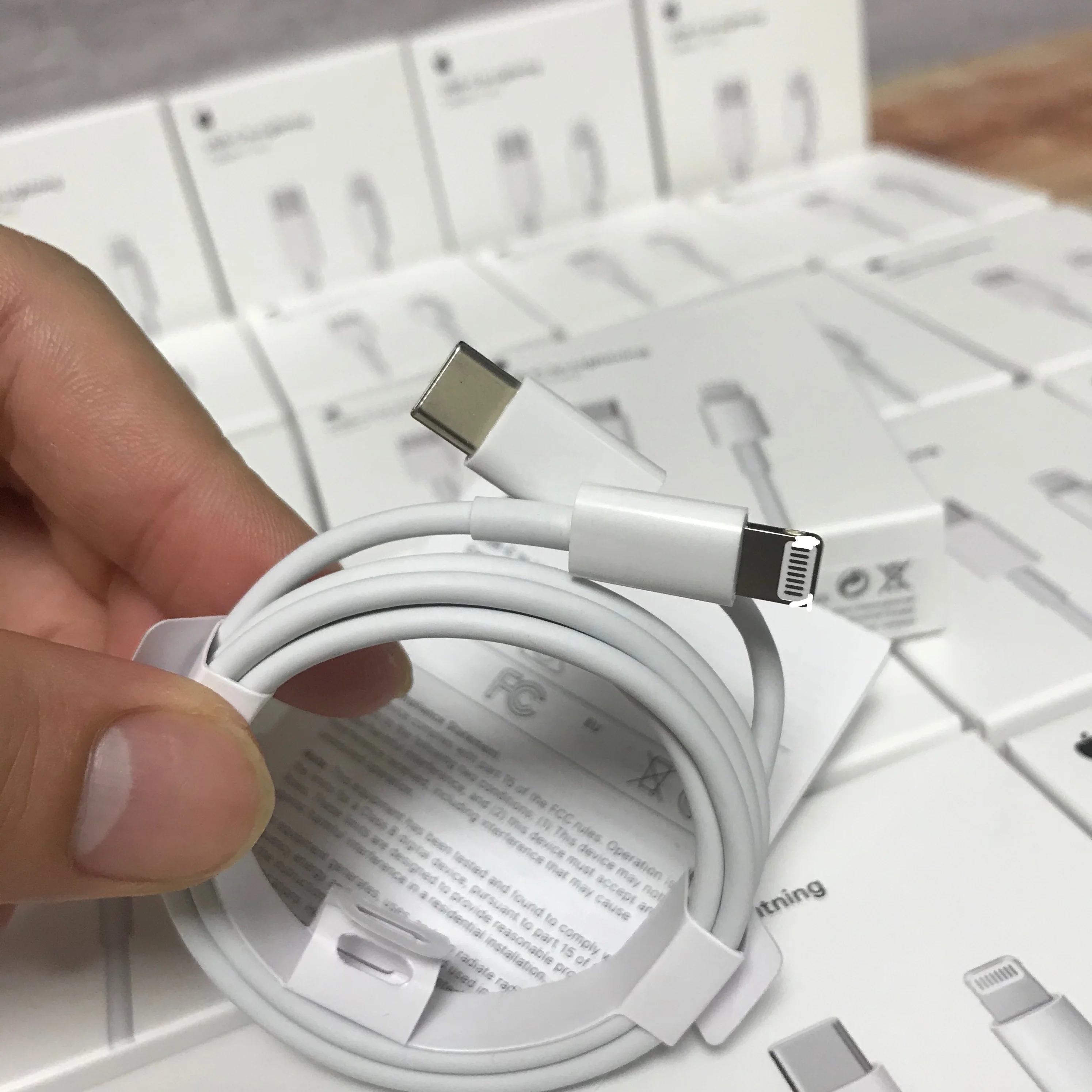  Высокое качество USB-C Быстрый зарядный кабель для передачи данных Apple Iphone зарядки