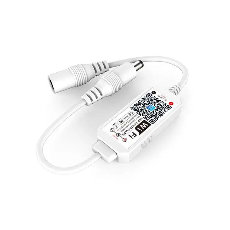 DC5-28V LED Strip Lights Controller IOS/Android APP/Voice Control Mini Single Color led Controller