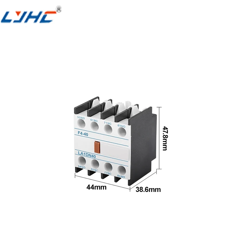 CJX2 series 1 on 1 off AC contactor auxiliary contact block auxiliary contact