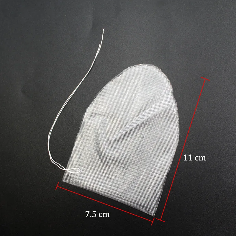 Water Soluble PVA Fishing Bag with Taska Breakdown PVA String for Carp Coarse Boilie Bait Bag Fishing Feeder Bag 084