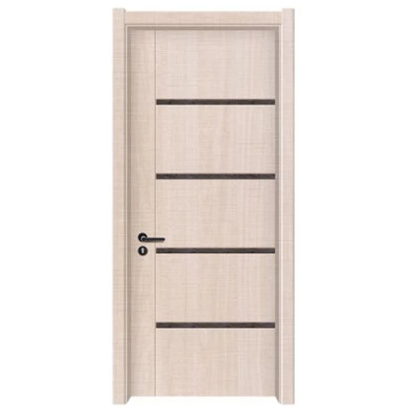 Chinese supplier Promotion high quality modern design melamine mdf door for apartment interior room door