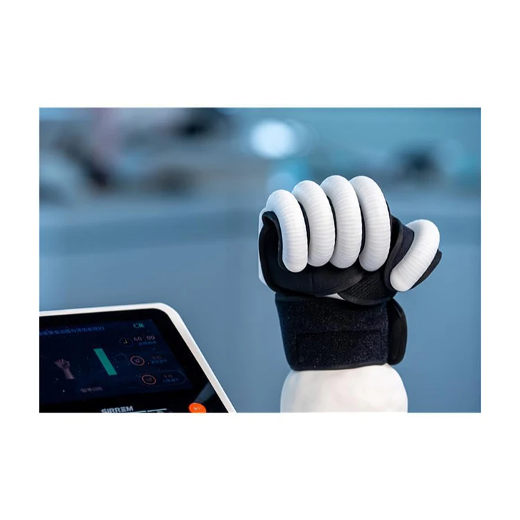 advanced technology hand stroke rehabilitation machine white rehabilitation gloves